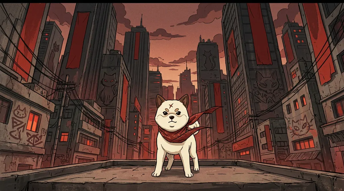 BARK facing the city of cats